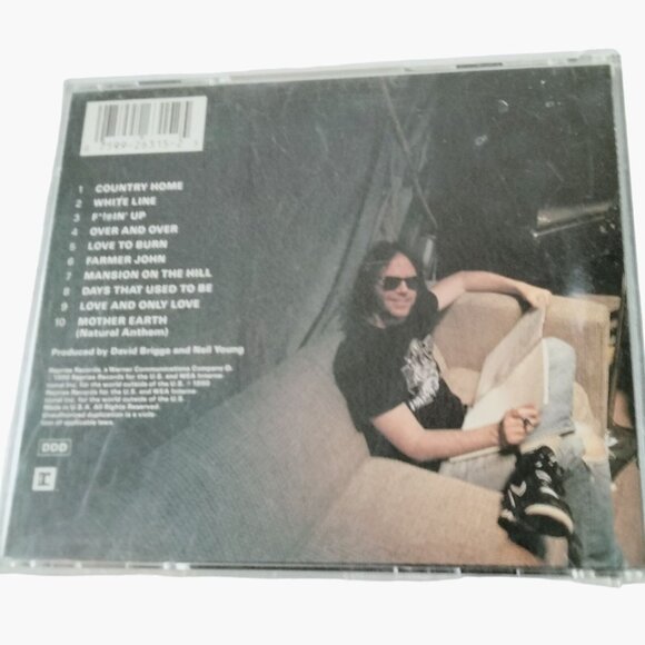 Neil Young & Crazy Horse Ragged Glory" CD Album Rock Music 1990 Release Jewel Ca - Picture 3 of 4